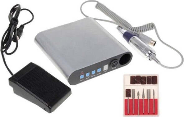 Fresa-Professionale-17135-Manicure-500-30000-Giri-8-Livelli-Pedale-Nail-Art-Gel