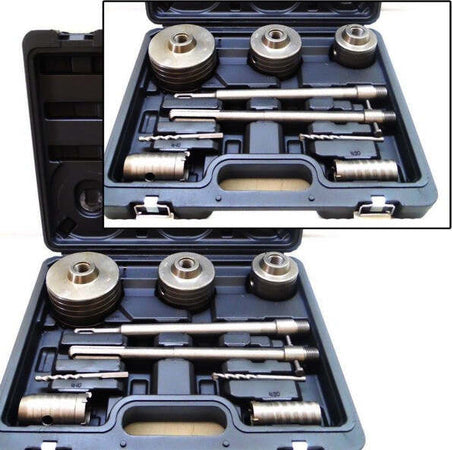 Frese-A-Tazza-Carotatrice-9-Pz-Da-Muro-30-40-65-80-100mm-Trapano-Sds-Plus-Max