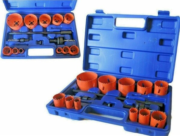 Frese-A-Tazza-Seghe-Bi-Metal-Fresa-Da-Trapano-Per-Ferro-Legno-Alluminio-15pz