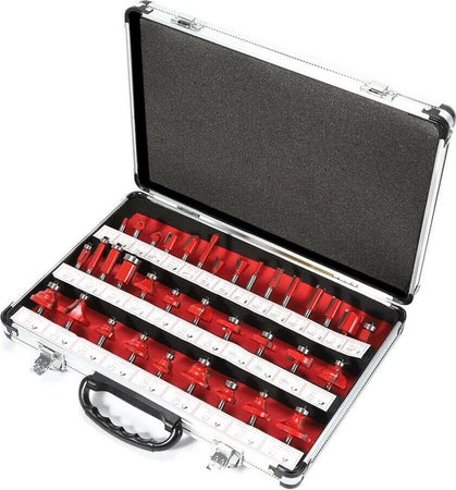 Frese-Legno-Attacco-6mm-X-Pantografo-.-Decorazione-Cornici-Set-Kit-35-Fresa-Tools