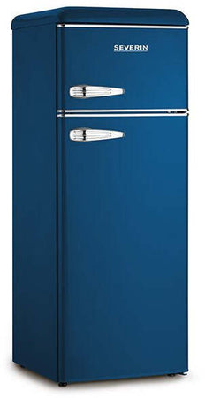 Frigorifero Retrò doppia porta Severin Blu KS 9954