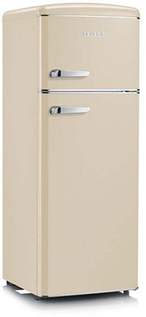 Frigorifero Retrò doppia porta Severin Crema RKG 8933