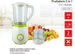 Frullatore 2in1 Tritatutto Frutta Frullati Frappe 1,5lt 350 Watt Hoomei Hm-6730 Casa, arredamento e bricolage > Elettrodomestici > Frullatori Trade Shop italia - Napoli, Commerciovirtuoso.it
