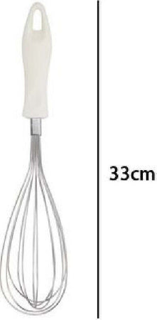 Frusta 33 Cm Con Manico In Plastica Bianca Utensile Da Cucina Pasticceria 66157 Casa, arredamento e bricolage > Cucina > Utensili Cucina Trade Shop italia - Napoli, Commerciovirtuoso.it