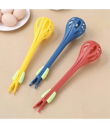 Frusta Multifunzione Monta Mescola Sbatte Utensile Per Cucina Ergonomico Con Clip