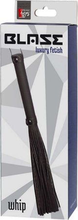 Frusta Nera Con Frange in Pelle E Manico Duro 21265 Blaze Whip Black gioco di coppia sottomissione dolore Salute e cura della persona/Erotismo e contraccezione/Sex toys/Set Kondorama - Martinsicuro, Commerciovirtuoso.it