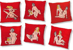 Ft003 Cuscino Kamasutra Cm 35 X 35 Salute e cura della persona/Erotismo e contraccezione/Sex toys/Gadget per addio al nubilato e al celibato Kondorama - Martinsicuro, Commerciovirtuoso.it