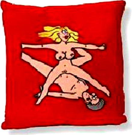 Ft003 Cuscino Kamasutra Cm 35 X 35 Salute e cura della persona/Erotismo e contraccezione/Sex toys/Gadget per addio al nubilato e al celibato Kondorama - Martinsicuro, Commerciovirtuoso.it
