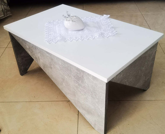 FT6-Tavolino-basso-da-salotto-soggiorno-caffè-divano-ufficio-studio-bar-legno-bianco-e-grigio-cemento