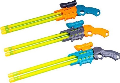Fucile-Doppia-Pompa-Spara-Acqua-2-Tubi-46-Cm-Gioco-3-Colori-Assortiti-6560029