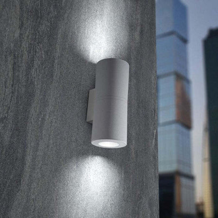 FUMAGALLI FRANCA 90 2L WALL 2 X 3,5W GU10 CCT GRIGIO | 3A7003000LXU2K Illuminazione/Illuminazione per esterni/Lampade da parete Zencoccostore - Formia, Commerciovirtuoso.it