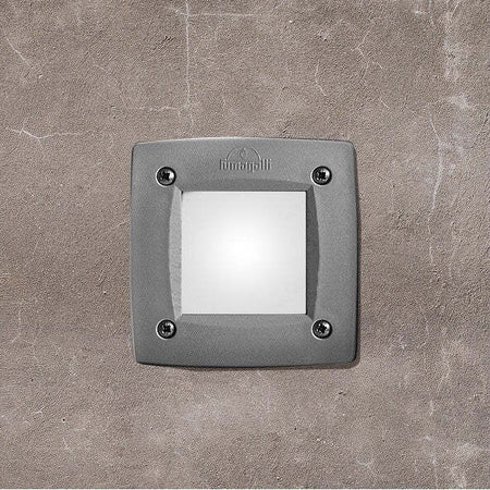 FUMAGALLI LETI 100 SQUARE GRIGIO OPALE LED GX53 3W CCT SET | 3C1000000LYG1K Illuminazione/Illuminazione per esterni/Lampade da parete Zencoccostore - Formia, Commerciovirtuoso.it