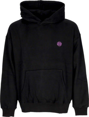 FUNKY-Felpa-Cappuccio-Uomo-Oldschool-Hoodie-Black-da-uomo