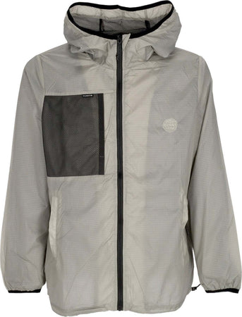 FUNKY-Giacca-a-Vento-Uomo-Yeti-Nylon-Ripstop-Windbreaker-Grey-da-uomo