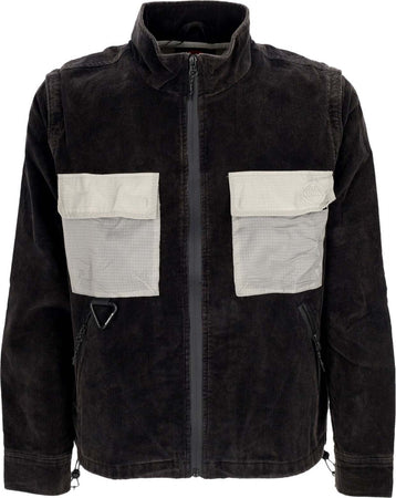 FUNKY-Giubbotto-Uomo-Round-Corduroy-Jacket-Washed-Black-da-uomo