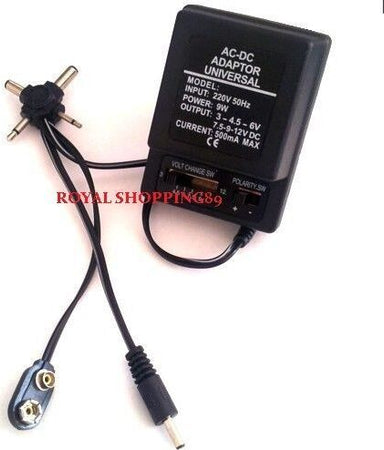 FWS-TRASFORMATORE-DI-CORRENTE-AC-DC-500-mA-ALIMENTATORE-ADATTATORE-UNIVERSALE-9W