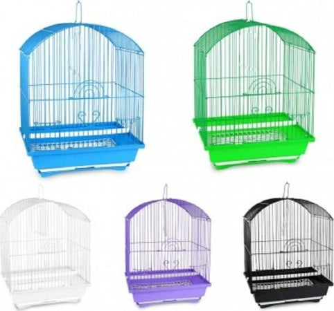 Gabbia-Uccelli-Di-Piccole-Dimensioni-Kitty-49.5-X-34-X-27.5-Cm-Due-Mangiatoie
