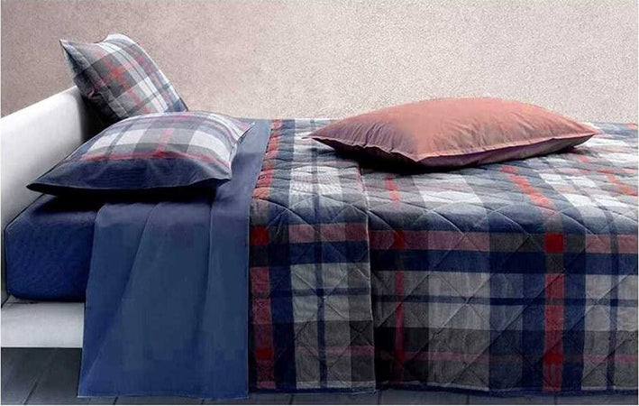 Gabel Colorata Trapunta In Cotone 1 Piazza Letto Singolo Scott Casa e cucina/Tessili per la casa/Biancheria da letto/Coperte e trapunte/Trapunte La Bottega del Risparmio - Bari, Commerciovirtuoso.it