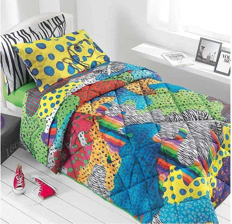 Gabel Teen Trapuntino Copriletto Trapuntato Letto Singolo 1 Piazza Chamaleon Cotone Multicolor Casa e cucina/Tessili per la casa/Biancheria per la cameretta/Trapunte e copriletti La Bottega del Risparmio - Bari, Commerciovirtuoso.it