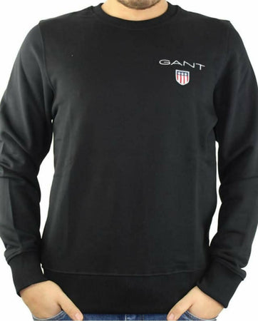 Gant Felpa Uomo Maniche Lunghe Felpa a Girocollo 85%Cotone Vestibilità regular Felpa Gant Euforia - Bronte, Commerciovirtuoso.it