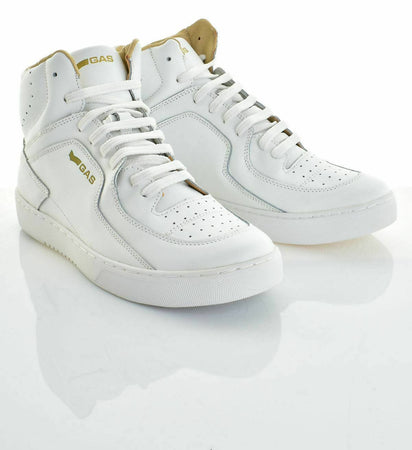 Gas Sneakers Uomo Alte Scarpe Freddy Lth Sportive Basket Lacci Suola in Gomma Fashion Casual Invernali Cod.Gam824025