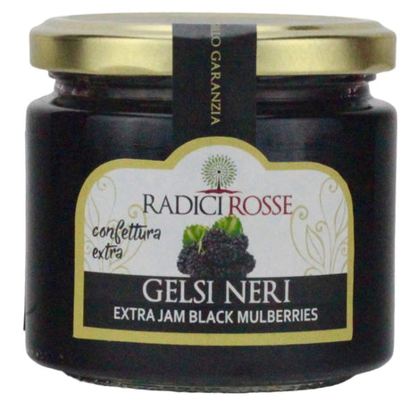 Radici Rosse - Confettura Extra di Gelsi Neri BIO - 240 gr