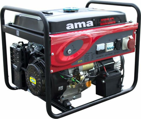 Generatore a benzina Ama trifase con AVR da 420cc 6,5kW