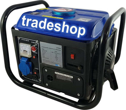 Generatore Di Corrente Elettrico Silenziato Portatile 650w Motore 2 Tempi Fai da te/Attrezzi elettrici da giardinaggio/Generatori e alimentatori portatili/Generatori Trade Shop italia - Napoli, Commerciovirtuoso.it