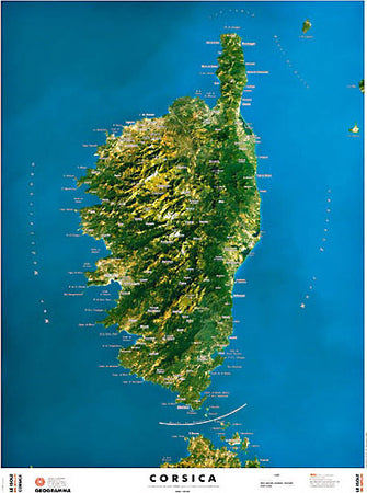 GEOGRAMMA---MAPPA-CORSICA-CARTA-SATELLITARE-68,5X48,5-CM-scala-1:361000