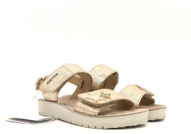 GEOX Sandalo Bambina Costarei Gold