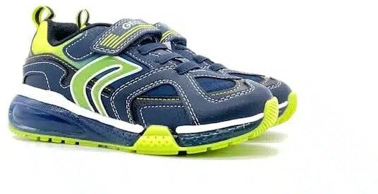 GEOX SNeaker Bambino J Bayonyc B. B. Navy/ Lime