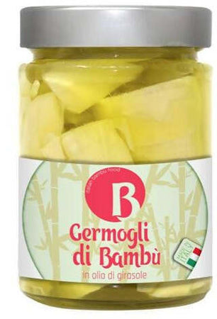 Germogli Di Bambù Sottolio BIO Barattolo 200 Gr Prodotto Bambu Bio 100% Made in Italy
