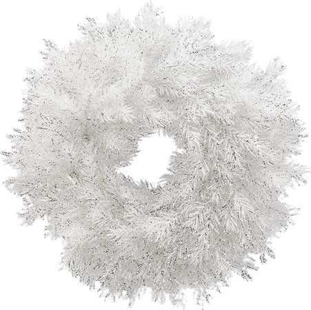 Ghirlanda di natale corona di Pino gelato Bianco decorazione natalizia Ø 40 cm Casa e cucina/Decorazioni per interni/Addobbi e decorazioni per ricorrenze/Decorazioni natalizie/Orpelli e festoni MagiediNatale.it - Altamura, Commerciovirtuoso.it