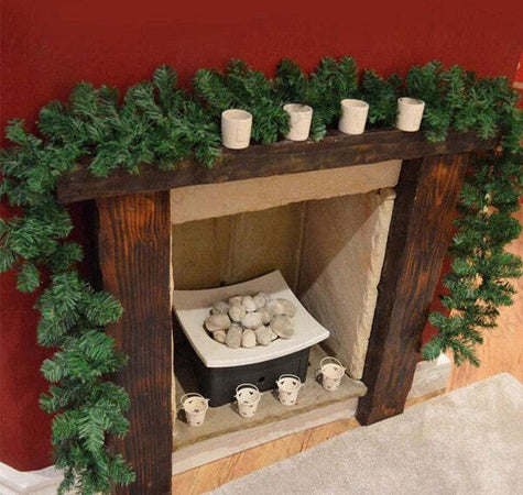 Ghirlanda-Natalizia-Albero-Di-Natale-Addobbi-Decorazioni-Natalizie-200cm