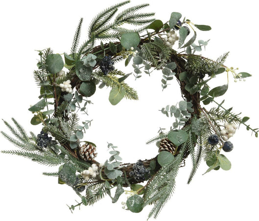 Ghirlanda tonda natalizia color Verde, dietro porta da 45 cm Casa e cucina/Decorazioni per interni/Addobbi e decorazioni per ricorrenze/Decorazioni natalizie/Orpelli e festoni MagiediNatale.it - Altamura, Commerciovirtuoso.it
