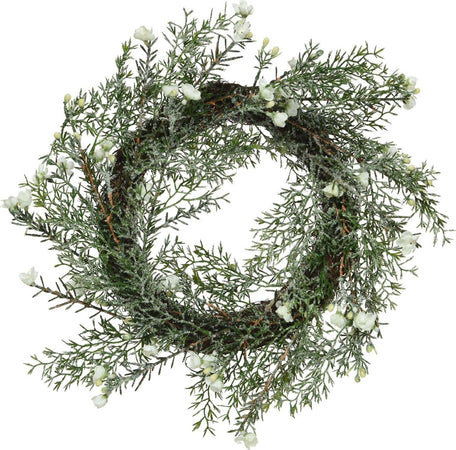 Ghirlanda tonda natalizia congelata color Verde, dietro porta da 40 cm Casa e cucina/Decorazioni per interni/Addobbi e decorazioni per ricorrenze/Decorazioni natalizie/Orpelli e festoni MagiediNatale.it - Altamura, Commerciovirtuoso.it