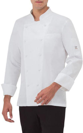 Giacca Chef Massimo Bottura XXL Bianco Cotone Egiziano Giacca Cuoco Stiro Facile Osteria Francescana Modena