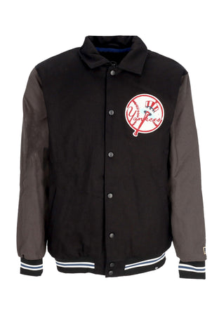 47 BRAND Giacca Coach Jacket Uomo Mlb Tournament Jacket Neyyan Jet Black da uomo