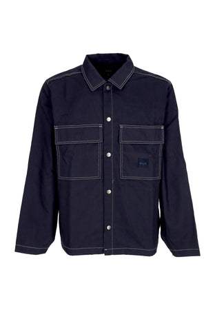 HUF Giacca Workwear Uomo Mason Shacket Navy da uomo