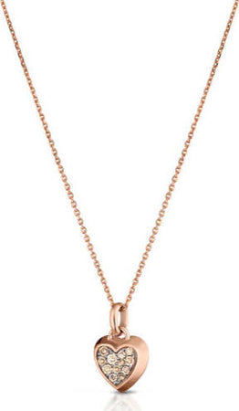 Giannotti---COLLANA-CON-CUORE-IN-ORO-ROSA-E-DIAMANTI-BROWN