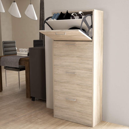 GINKO---scarpiera-4-ante-a-ribalta-Marrone-chiaro-Milani-Home