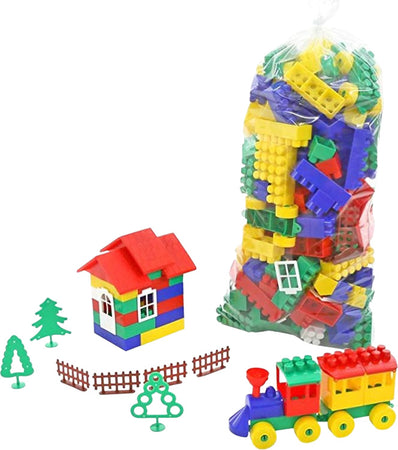 Giocattoli per Costruzioni Trampoliere Builder Costruzione in Mattoni Toy Set (181 Pezzi) 24x17x46 Cm, 1.33 Kg Giochi e giocattoli/Costruzioni/Set di costruzioni Liquidator Italia - Nicosia, Commerciovirtuoso.it