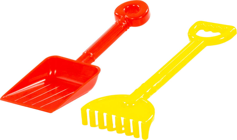Giocattoli Polesie - Pala E Rastrello Per Spiaggia, Giocattoli Per Bambini Rosso E Giallo Giochi e giocattoli/Sport e giochi all'aperto/Sabbiere e giocattoli da spiaggia/Giocattoli per sabbia e spiaggia Liquidator Italia - Nicosia, Commerciovirtuoso.it