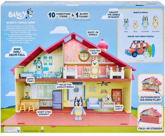 Giochi Preziosi Bluey Playset Casa Gioco per Bluey E La Sua Famiglia