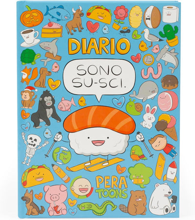 Giochi Preziosi Pera Toons - Diario Scuola 2024/2025 Pera Toons, Interni con Battute e Stickers Originali Pera Toons, Agenda Rigida 10 Mesi Non Datata con Segnalibro, Diario Elementari e Medie 24/25