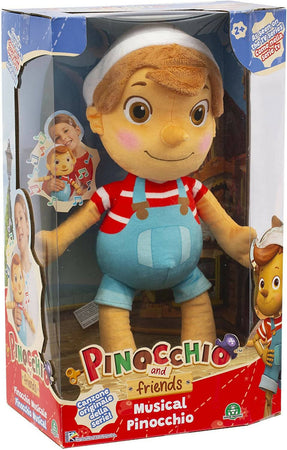 Giochi preziosi Pinocchio Peluche Morbido Musicale Di 36 Cm Gioco per Bambino