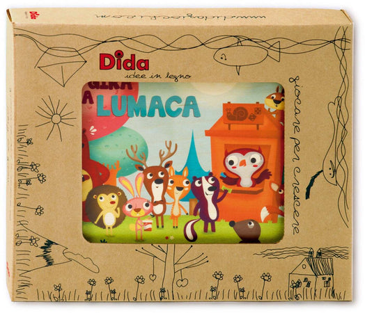 Gioco Dell'oca - Gira Gira La Lumaca per Bambini Dida