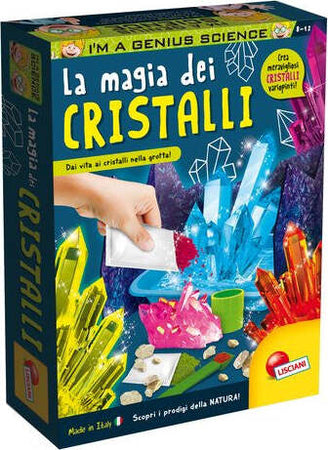 Gioco-educativo-Lisciani-95391-GENIUS-La-magia-dei-cristalli