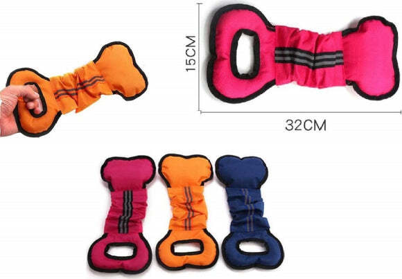 Gioco-Resistenza-Osso-Con-Fascia-Elastica-Tessuto-Addestramento-Cane-Interattivi
