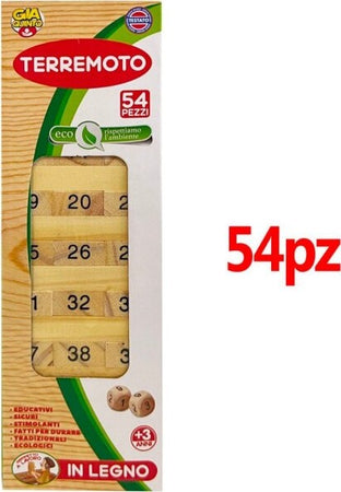Gioco-Terremoto-In-Legno-Gioco-Per-Bambini-Torre-Gioco-Educativo-Abilità-Età-3+